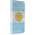 Argentina Flag Distressed iPhone 15 Pro Folio Case
